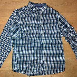 Like new Haggar men's button-up shirt